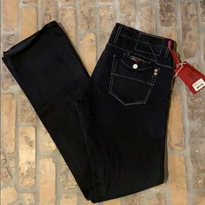 Blue Cult Eva bootcut black jeans